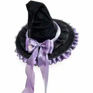 Chapeau de sorcière gothique femme - Violet China Mainland