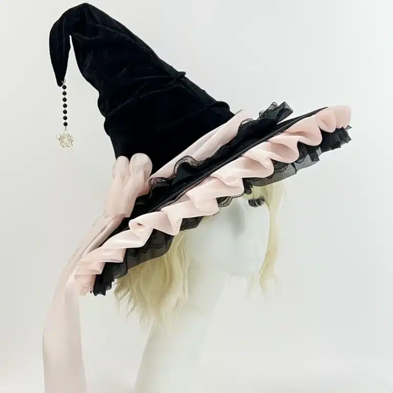 Chapeau de sorcière gothique femme