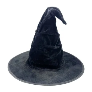 Chapeau de sorcière noir halloween
