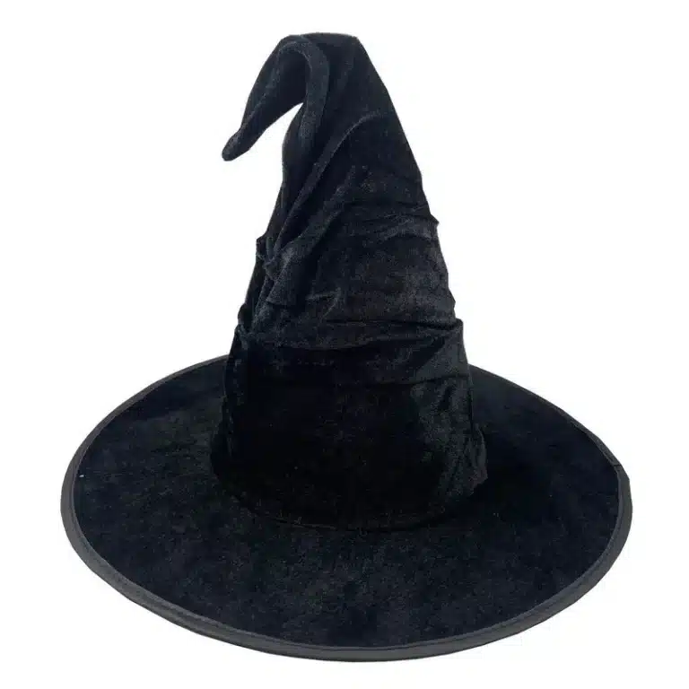 Chapeau de sorcière noir halloween - noir