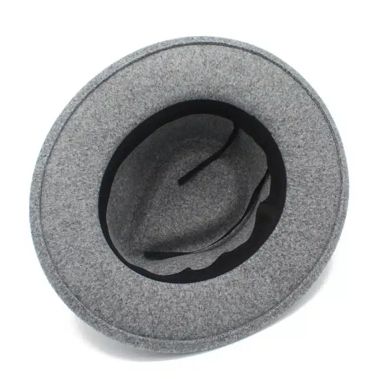 Chapeau fedora plume homme