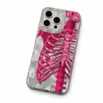 Coque iPhone cage thoracique holographique