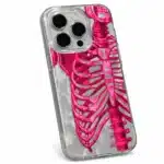 Coque iPhone cage thoracique holographique