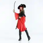 Costum capitaine pirate femme