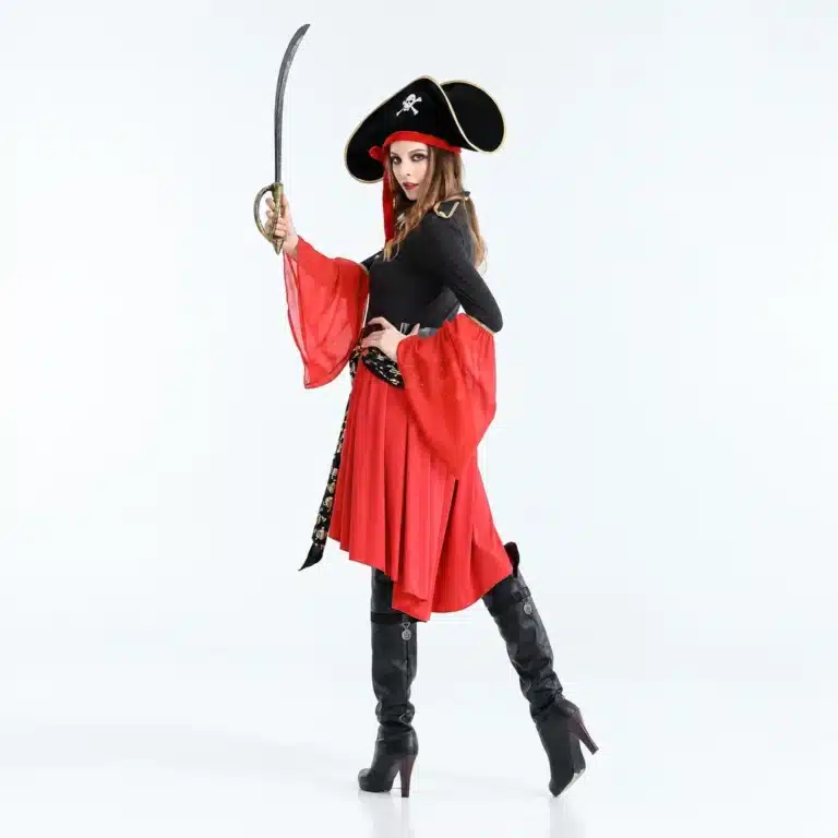 Costum capitaine pirate femme