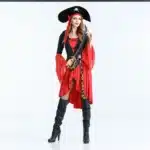 Costum capitaine pirate femme