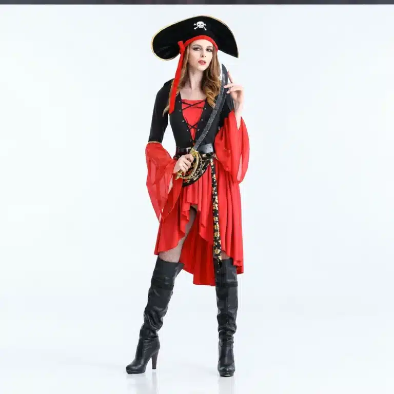 Costum capitaine pirate femme