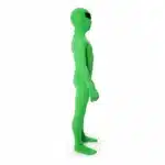 Costume combinaison alien vert
