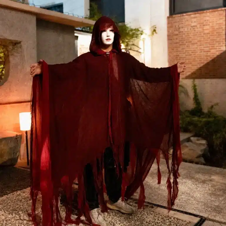 Costume faucheuse cape halloween