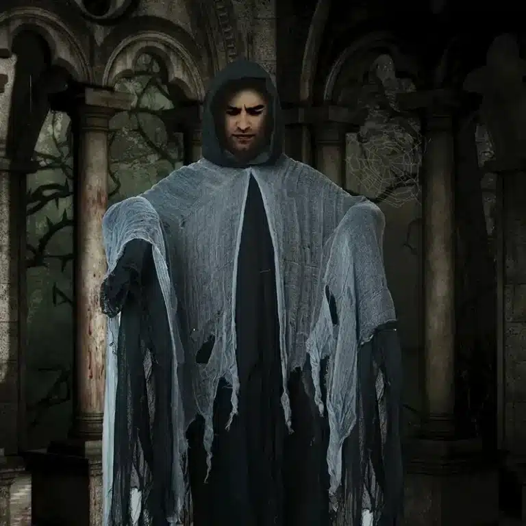 Costume faucheuse cape halloween