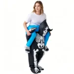 Costume gonflable squelette halloween