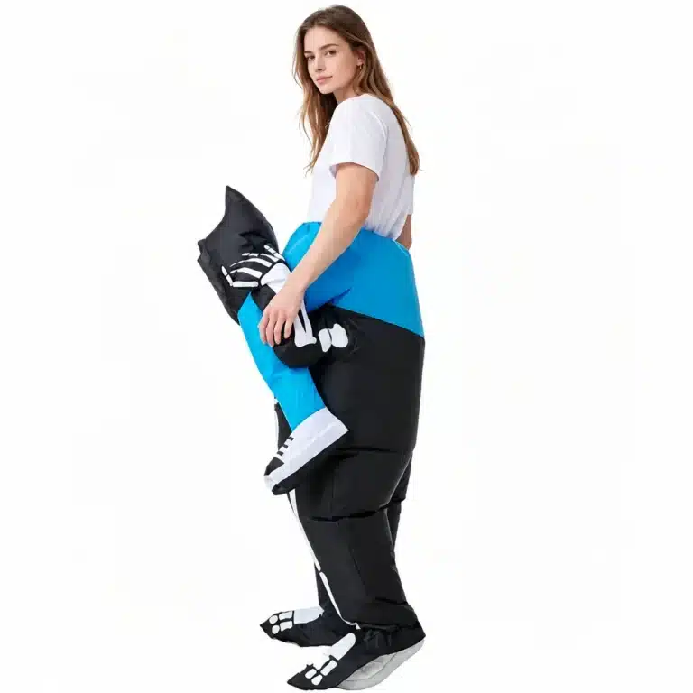 Costume gonflable squelette halloween