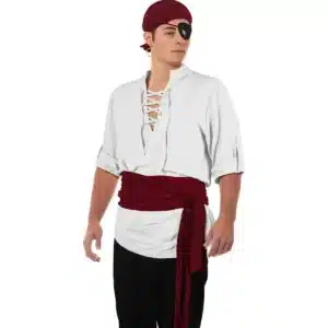 : Costume pirate homme avec cache-œil