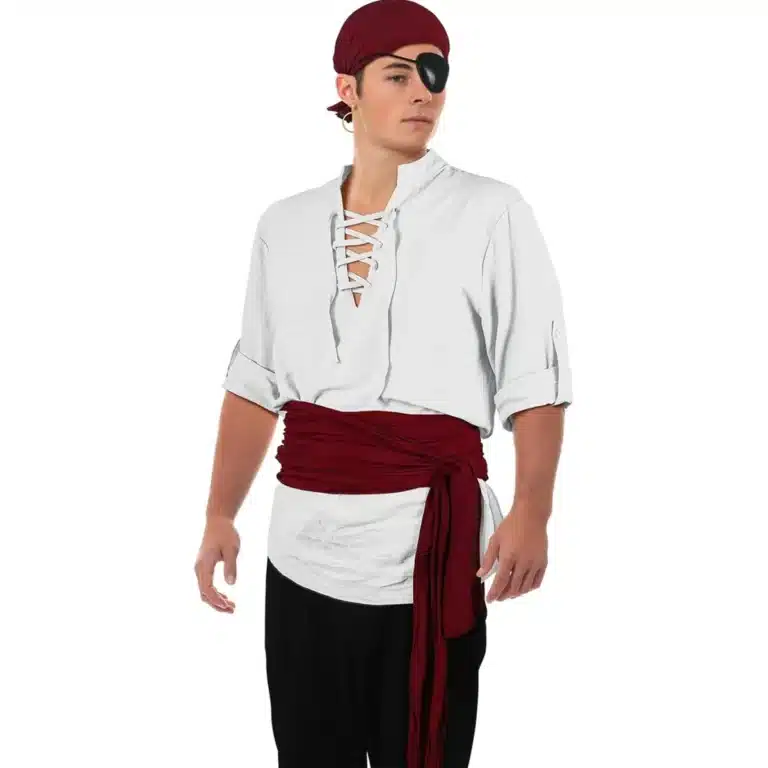 : Costume pirate homme avec cache-œil