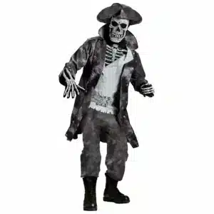Costume pirate zombie halloween