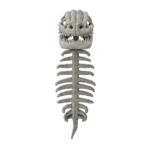 Costume squelette dinosaure 3D