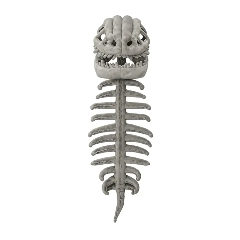 Costume squelette dinosaure 3D