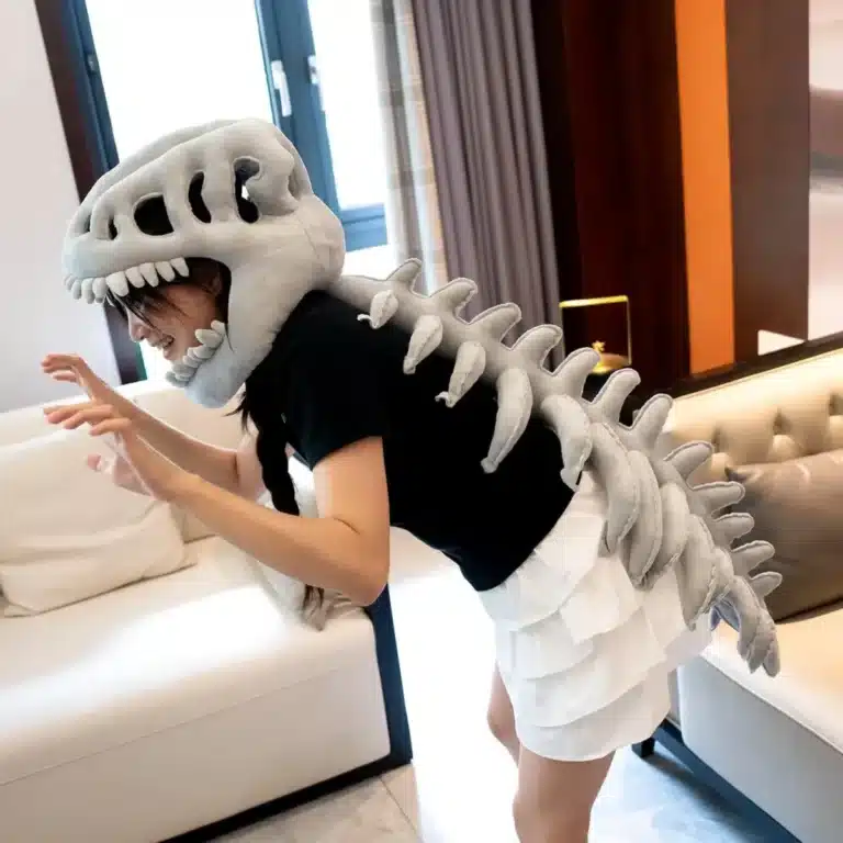 Costume squelette dinosaure 3D