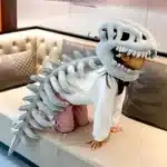 Costume squelette dinosaure 3D