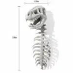 Costume squelette dinosaure 3D