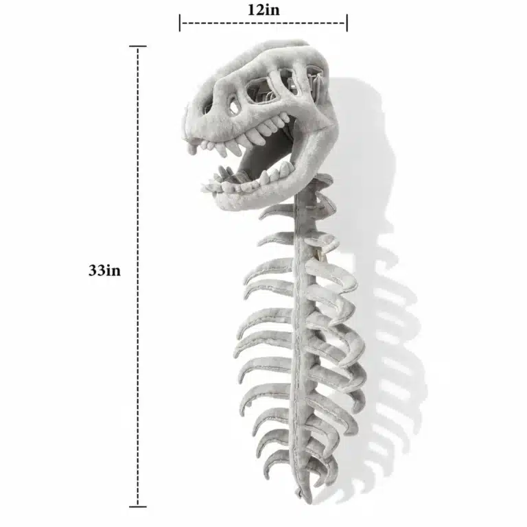 Costume squelette dinosaure 3D