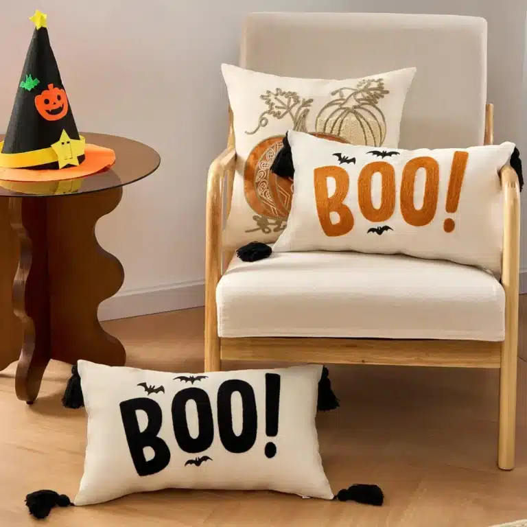 Coussin Boo chauve-souris