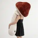 Coussin champignon maison