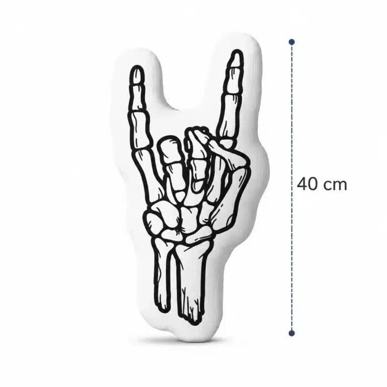 Coussin déco rock canapé