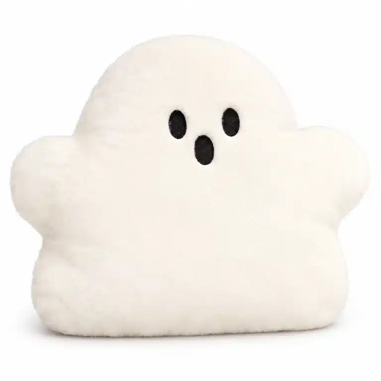 Coussin fantôme peluche