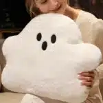 Coussin fantôme peluche
