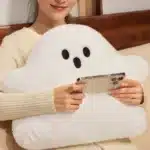 Coussin fantôme peluche