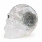 Crâne cristal transparent décoratif
