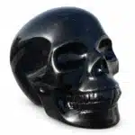 Crâne obsidienne noire