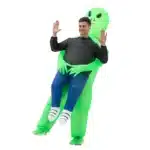 Déguisement gonflable enlèvement extraterrestre