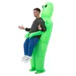 Déguisement gonflable enlèvement extraterrestre