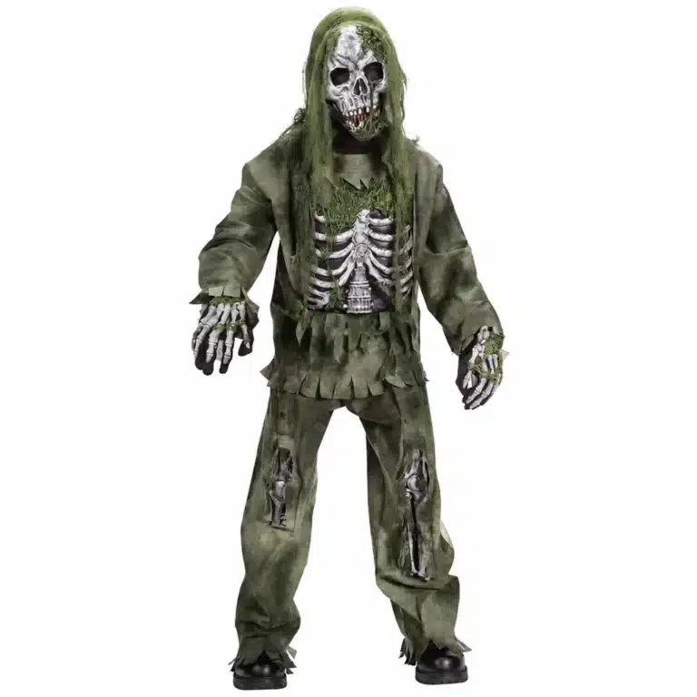 Déguisement zombie squelette halloween - Modèle 1