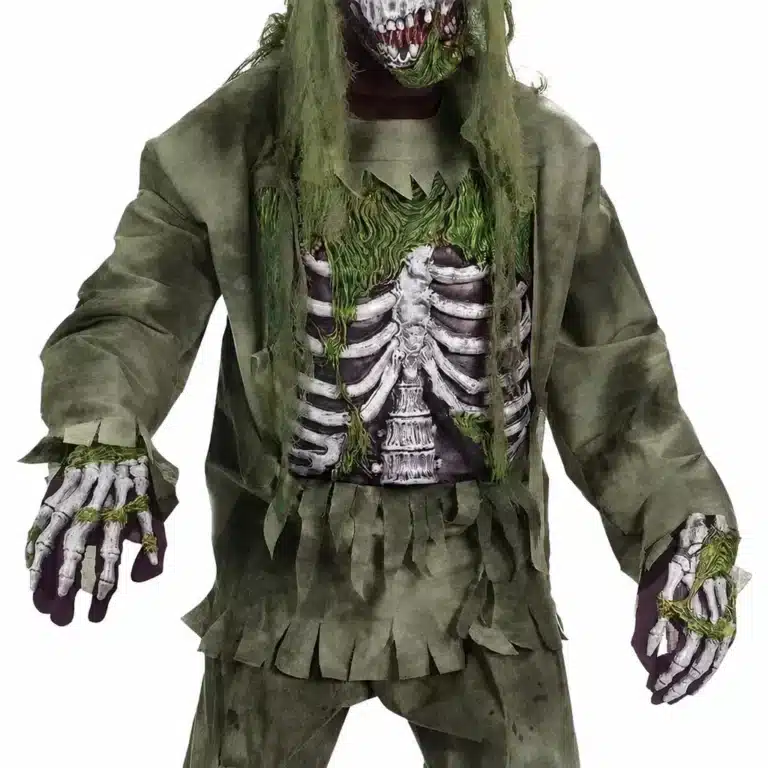 Déguisement zombie squelette halloween