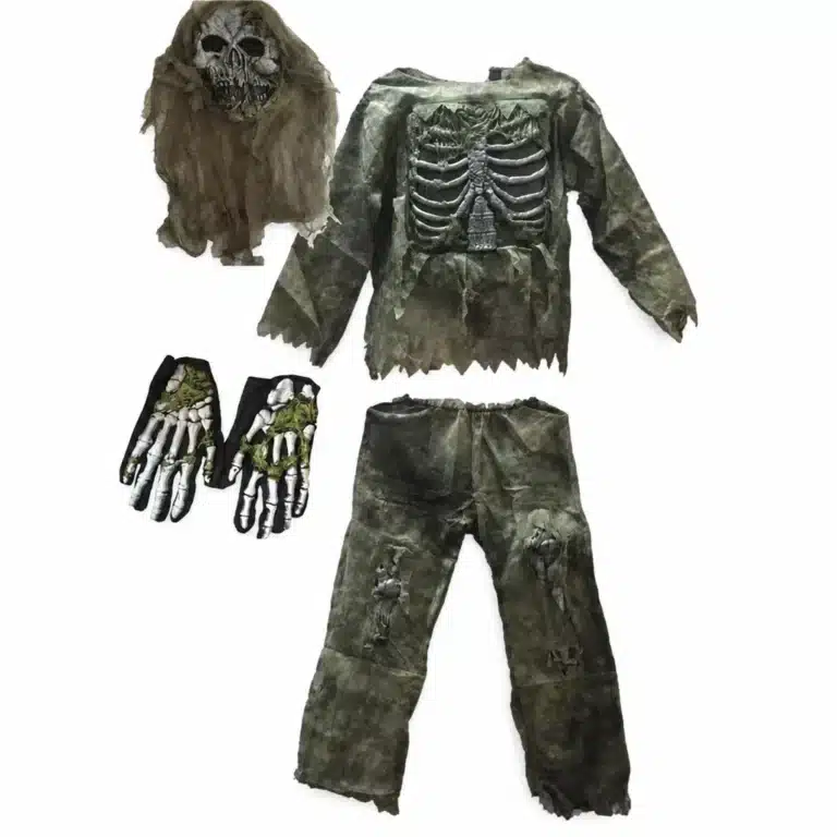 Déguisement zombie squelette halloween
