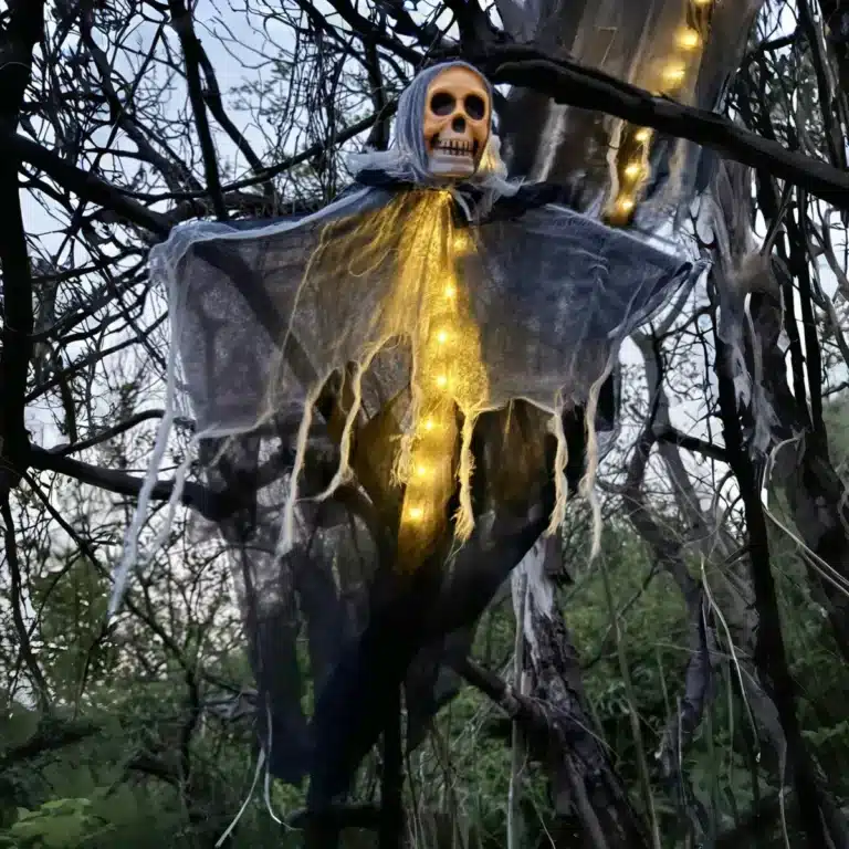 Fantôme Halloween jardin