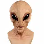 Masque alien réaliste en latex - Beige
