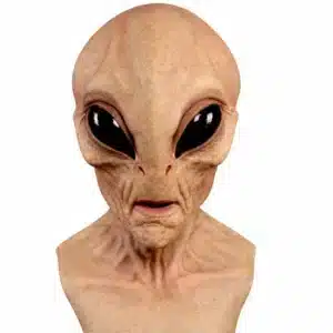 Masque alien réaliste en latex - Beige
