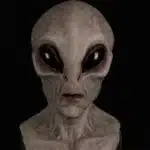 Masque alien réaliste en latex