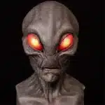 Masque alien réaliste en latex