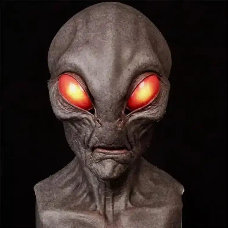 Masque alien réaliste en latex