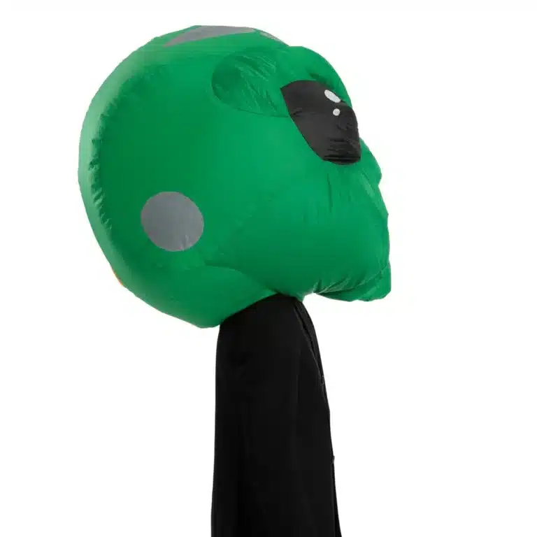 Masque gonflable grande tête alien