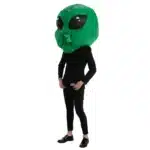Masque gonflable grande tête alien