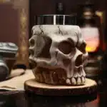 Mug tête de mort réaliste