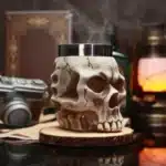 Mug tête de mort réaliste