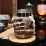 Mug tête de mort réaliste