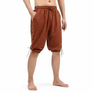 Pantalon lacets pirate homme